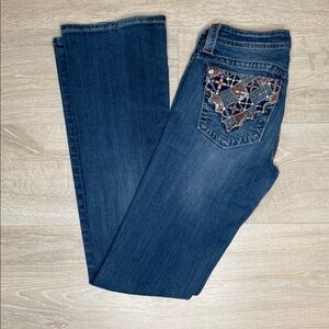 MISS ME JP5906B2 Boot Cut Jeans